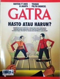 Gatra ; Hasto atau Harun?