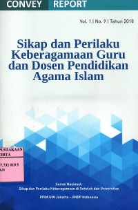 SIKAP Dan Prilaku Keberagamaan Guru Dan Dosen Pendidikan Agama Islam