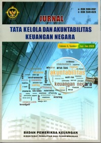 Jurnal Tata Kelola dan Akuntabilitas Keuangan Negara ; Vol. 6 No. 1 Jan-Jun 2020