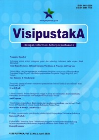 Visi pustakA Jaringan Informasi Antarperpustakaan : Vol. 22 No. 1 April 2020