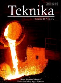 Teknika : Vol. 16 No. 2 November 2020