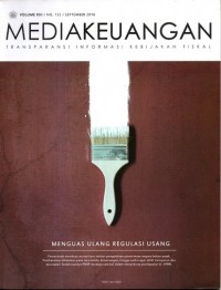 MEDIA KEUANGAN Transparansi Informasi Kebijakan Fiskal : Vol. XIII No. 132 September 2018