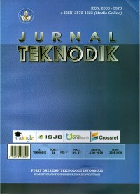 Jurnal Teknodik Vol. 24 No. 1 Juni 2020