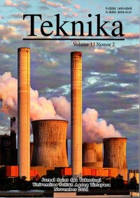 Teknika Vol. 17 No. 2 November 2021