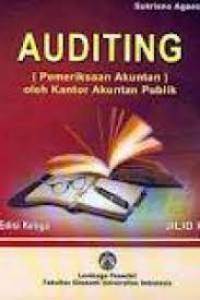 Auditing (Pemeriksaan Akuntan) oleh Kantor Akuntan Publik Jilid 1
