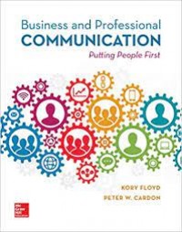 BUSINESS & PROFESSIONAL COMMUNICATION :I NT'L STUDENT EDITION