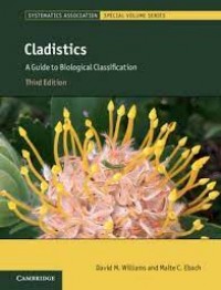 Cladistics : a guide to biological classification