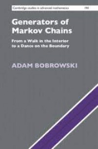 Generators of Markov Chains : from a walk in the interior to a dance on the boundary