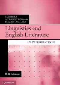 Linguistics and English Literature : an introduction