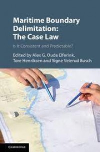 Maritime Boundary Delimitation: The Case Law