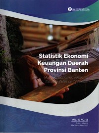 Statistik Ekonomi Keuangan Daerah Provinsi Banten; Vol. 23 No. 05 Mei 2023