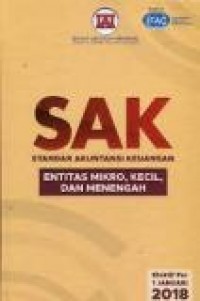 SAK  (Standar Akuntansi Keuangan ) Efektif Per 1 Januari 2018: Bagian A