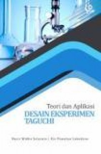 Teori dan aplikasi Desain eksperimen Taguchi