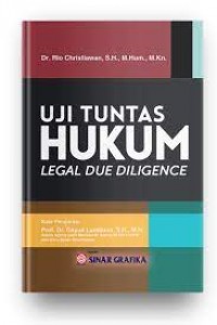 Uji Tuntas Hukum (Legal Due Diligence)