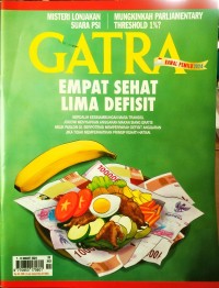 GATRA ; Empat Sehat Lima Defisit