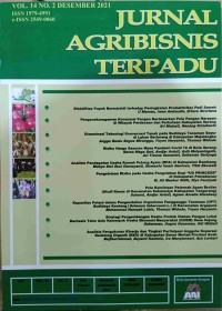 Jurnal Agribisnis Terpadu, Vol. 14