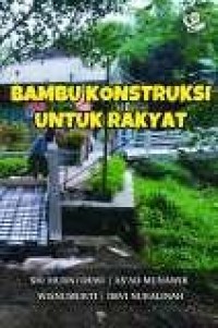 Bambu Konstruksi Untuk Rakyat