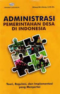 Administrasi Pemerintahan Desa Di Indonesia