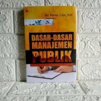 DASAR-DASAR MANAJEMEN PUBLIK