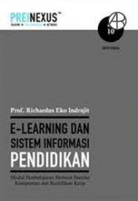 E-LEARNING DAN SISTEM INFORMASI PENDIDIKAN