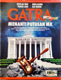 GATRA ; Menanti Keputusan MK