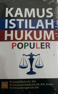 KAMUS ISTILAH HUKUM POPULER