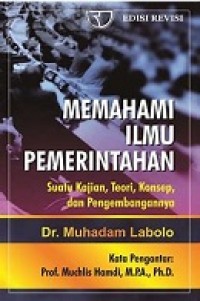 MEMAHAMI ILMU PEMERINTAHAN